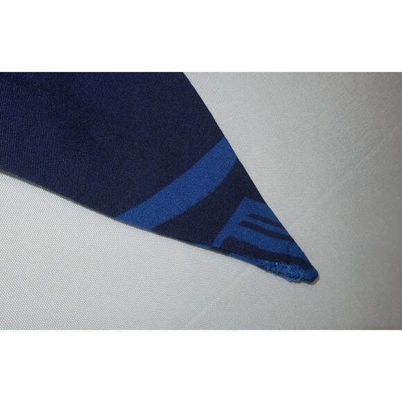 Desigual Tropical Midi Dress Size XL Zarautz Navy Ruffle Straps Side Slit - Picture 9 of 10